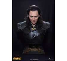 Marvel Avengers 3 Loki 1:1 Scale Life-size Bust 75 cm